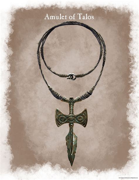 The Amulet of Talos: A Tool for Spiritual Enlightenment